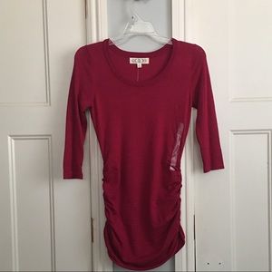 NWT Pink Rose pomegranate-colored Sweater  -Sm